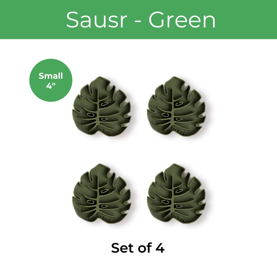 Tera™ Sausr™ - Leaf-shaped Pot Saucer - Drip tray for houseplants - Humidity tray
