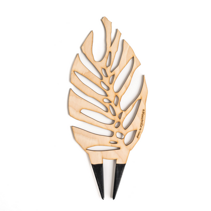 BARE™ Monstrella™ - Customizable Monstera shaped wooden plant support