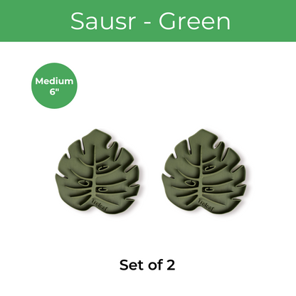 Tera™ Sausr™ - Leaf-shaped Pot Saucer - Drip tray for houseplants - Humidity tray